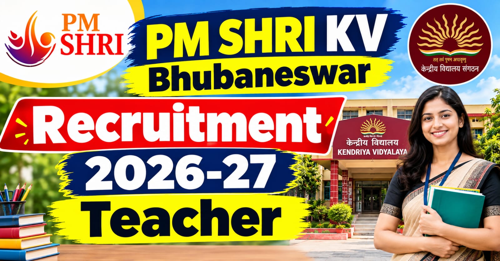 PM SHRI KV Bhubaneswar Recruitment 2026